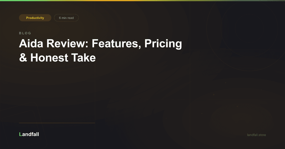 Aida Review: Features, Pricing & Honest Take