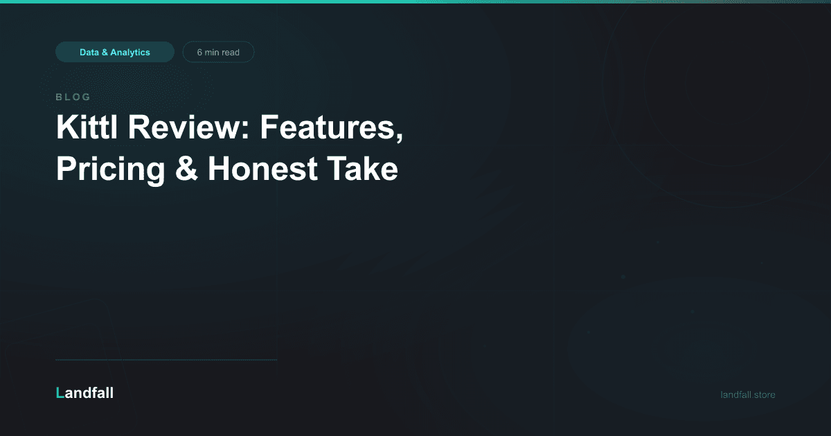 Kittl Review: Features, Pricing & Honest Take