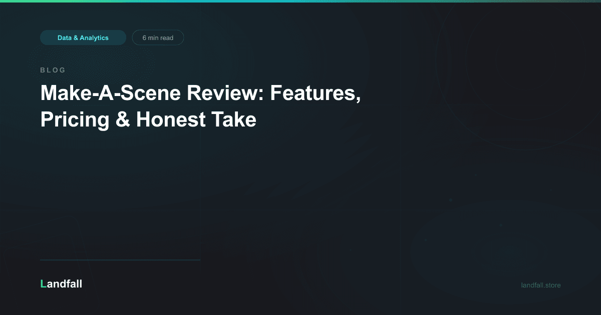 Make-A-Scene Review: Features, Pricing & Honest Take