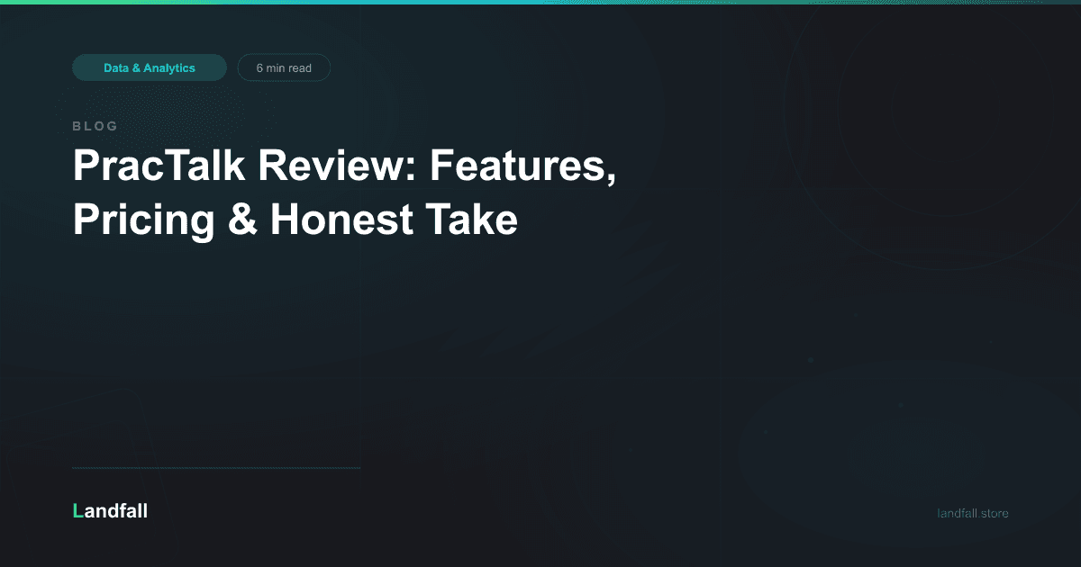 PracTalk Review: Features, Pricing & Honest Take