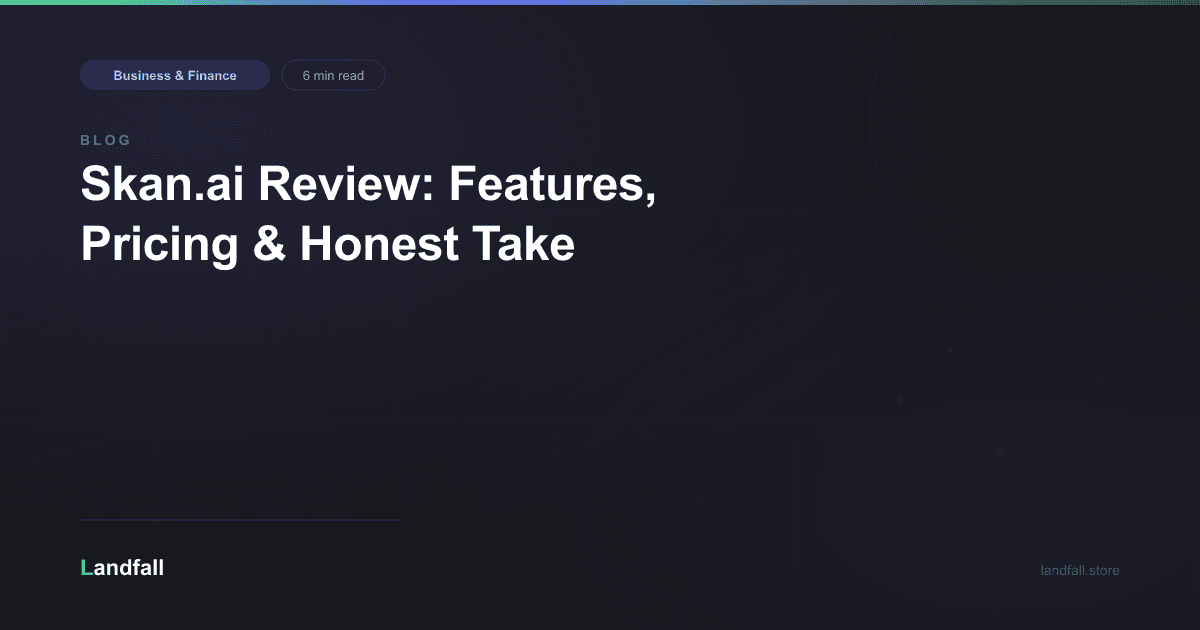 Skan.ai Review: Features, Pricing & Honest Take