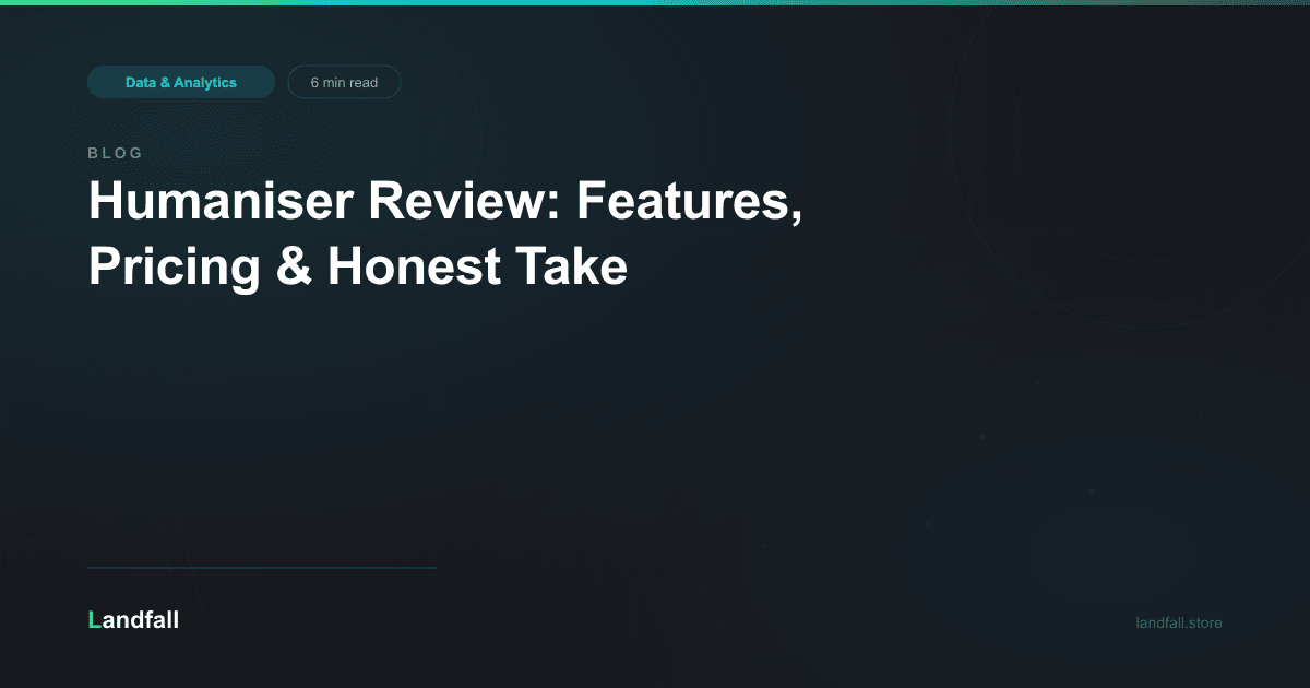 Humaniser Review: Features, Pricing & Honest Take