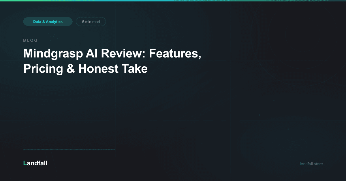 Mindgrasp AI Review: Features, Pricing & Honest Take